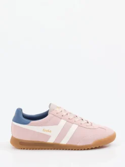– Retro-Sneaker aus Veloursleder Altrosa*Gola Outlet