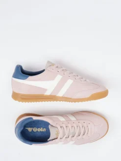 – Retro-Sneaker aus Veloursleder Altrosa*Gola Outlet