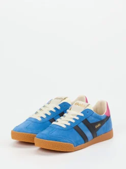 Damen Gola – Retro-Sneaker aus Veloursleder Kornblumen