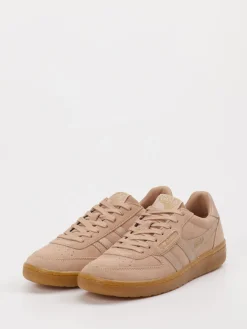 – Sneaker aus Veloursleder in Rosébeige*Gola