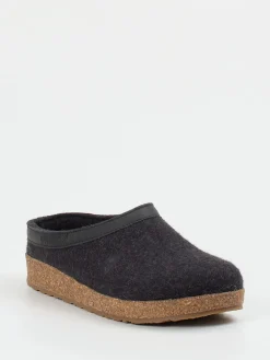 – Filzpantoffel aus Schurwolle anthrazit*Haflinger Hot