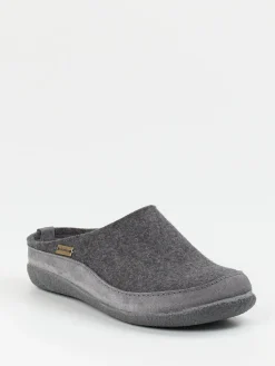 – Filzpantoffeln aus Schurwolle anthrazit*Haflinger Clearance