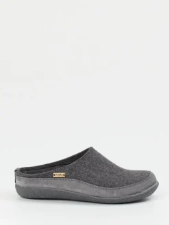 – Filzpantoffeln aus Schurwolle anthrazit*Haflinger Clearance