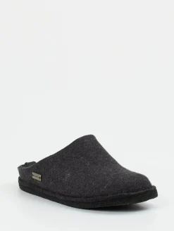 – Filzpantoffeln aus Schurwolle Anthrazit*Haflinger Discount