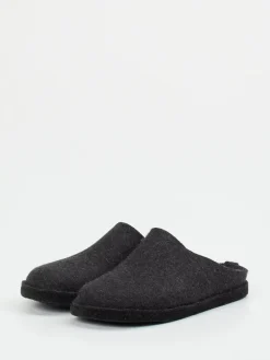 – Filzpantoffeln aus Schurwolle Anthrazit*Haflinger Discount
