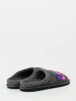 – Filzpantoffeln aus Wolle anthrazit*Haflinger New