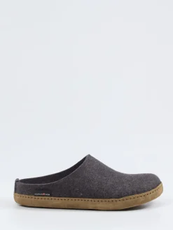 – Filzpantoffeln aus Wollfilz anthrazit*Haflinger Discount
