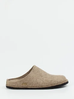 – Filzpantoffeln aus Wolle in grau*Haflinger Discount