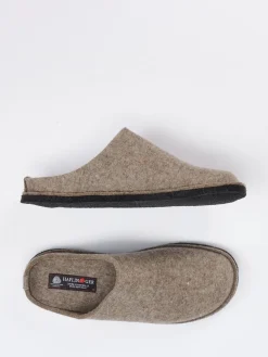– Filzpantoffeln aus Wolle in grau*Haflinger Discount