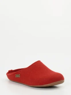 Damen Haflinger – Filzpantoffeln aus Wollfilz tomaten