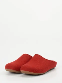 Damen Haflinger – Filzpantoffeln aus Wollfilz tomaten