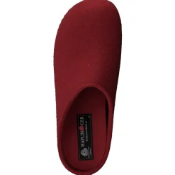 Damen Haflinger – Filzpantoffeln aus Wollfilz tomaten