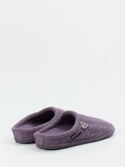 – Filzpantoffeln aus Schurwolle fliederlila*Haflinger Hot