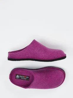 – Filzpantoffeln aus Schurwolle beerenviolett*Haflinger Outlet