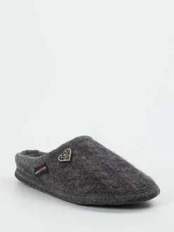 – Hausschuh aus Wollfilz in Anthrazit*Haflinger Discount