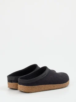 Herren Haflinger – Hausschuhe aus Schurwolle in Anthrazit