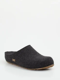 – Pantoffeln aus Wollfilz in Anthrazit*Haflinger Online