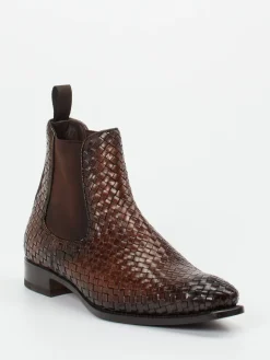 – Chelsea Boots aus Flechtleder in*Harris New