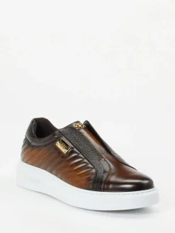 Herren Harris – Slip-On Sneaker aus Kalbleder Dunkel