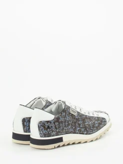 Herren Harris – Sneaker aus geprägtem Leder schiefergrau