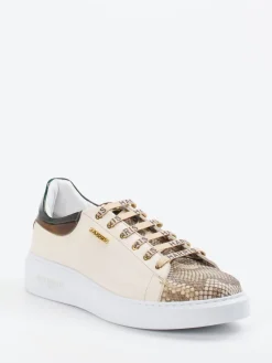 – Sneaker aus Kalbleder in Schlangenoptik*Harris Clearance