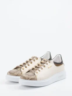 – Sneaker aus Kalbleder in Schlangenoptik*Harris Clearance