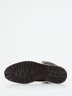 – Stiefeletten aus geprägtem Leder in*Harris Clearance