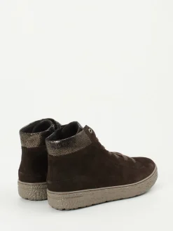 Damen Hartjes – High-Top-Sneaker aus Veloursleder