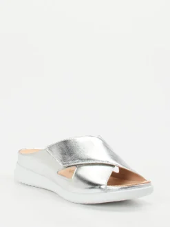 – Komfort-Pantolette aus Metallicleder*Hartjes Outlet