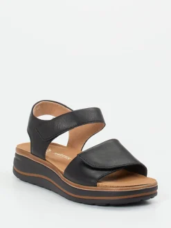 Damen Hartjes – Komfortsandale aus Kalbleder