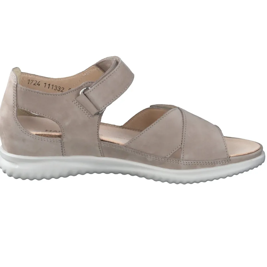 – Komfortsandale aus Nubukleder grau*Hartjes Best