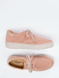 – Komfort-Schnürschuhe aus Veloursleder*Hartjes Online