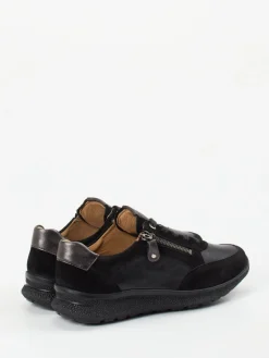 Damen Hartjes – Komfort-Sneaker aus Velours- und Glattleder