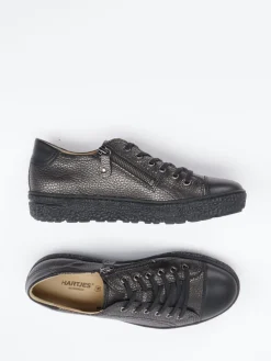 – Komfort-Sneaker aus geprägtem Leder*Hartjes New