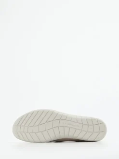 – Komfort-Sneaker aus Nubukleder grau*Hartjes Discount