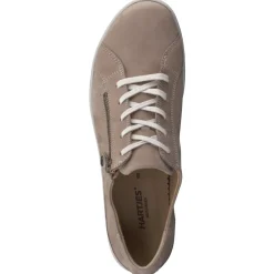 – Komfort-Sneaker aus Nubukleder grau*Hartjes Discount