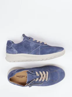 Damen Hartjes – Komfort-Sneaker aus Veloursleder