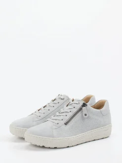 – Komfort-Sneaker aus Veloursleder hell*Hartjes Outlet