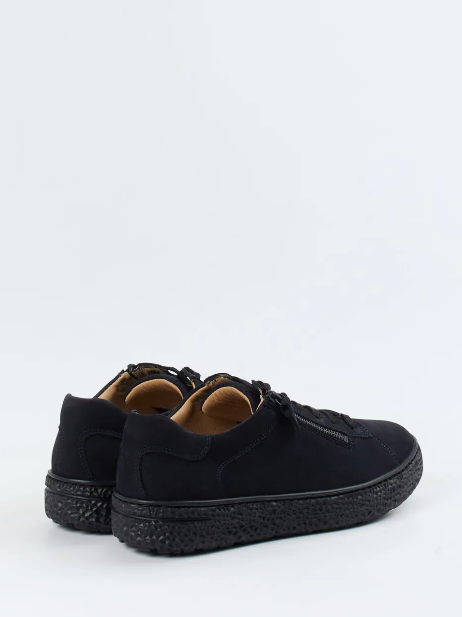 – Komfort-Sneaker aus Nubukleder schwarz*Hartjes Outlet