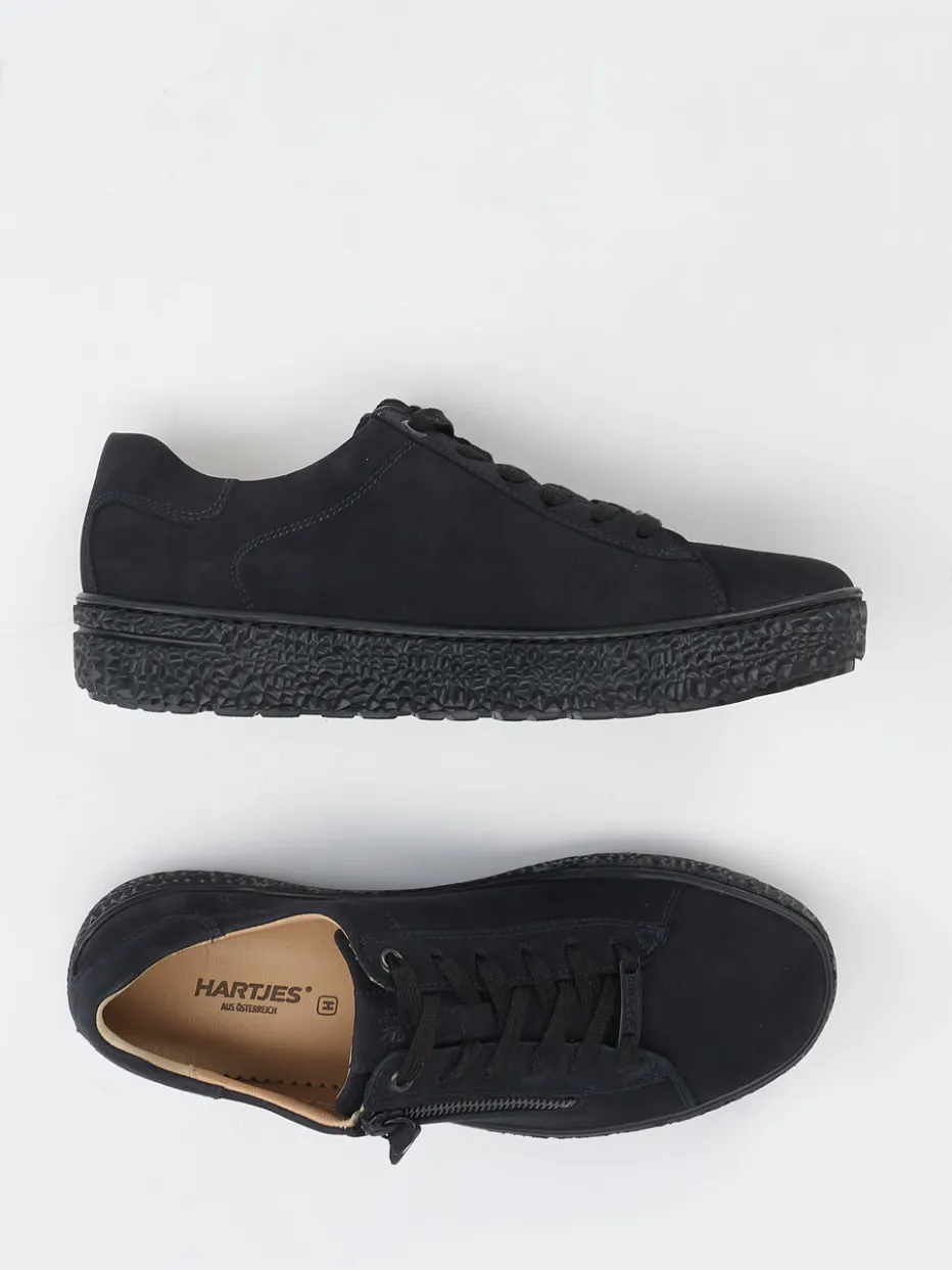 – Komfort-Sneaker aus Nubukleder schwarz*Hartjes Outlet