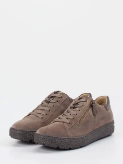 – Komfort-Sneaker aus Veloursleder taupe*Hartjes Hot