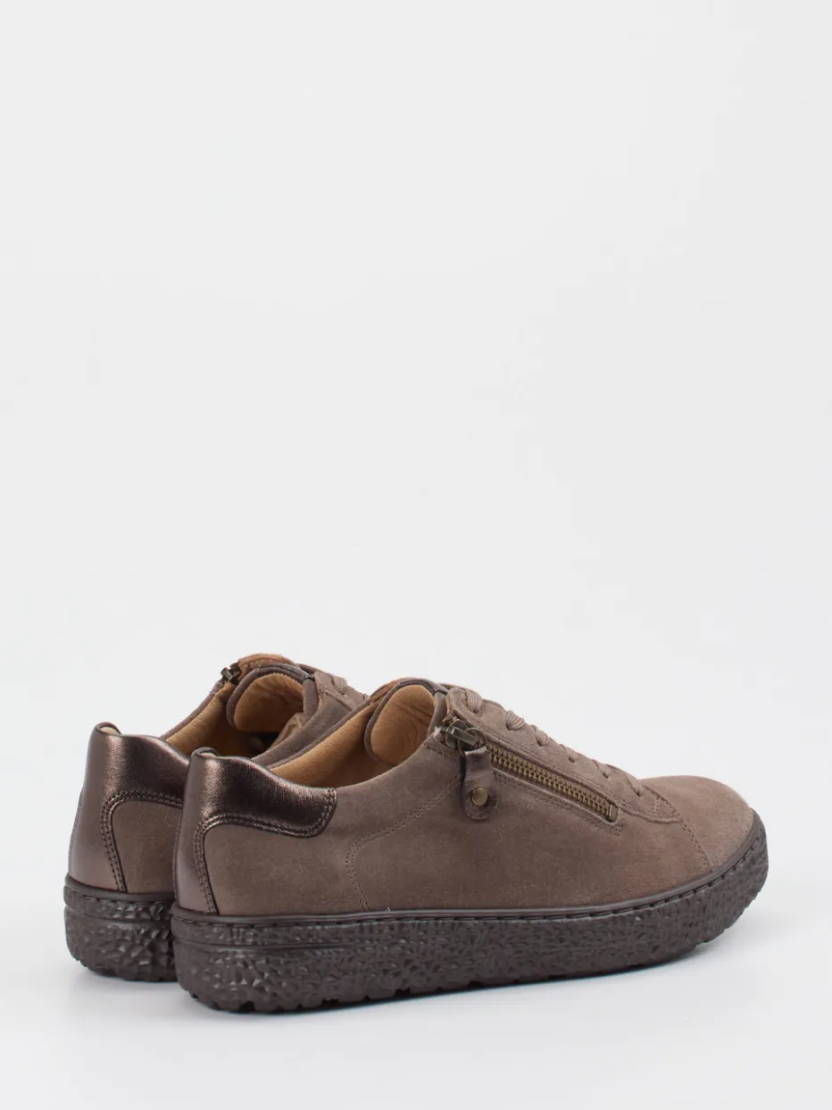 – Komfort-Sneaker aus Veloursleder taupe*Hartjes Hot