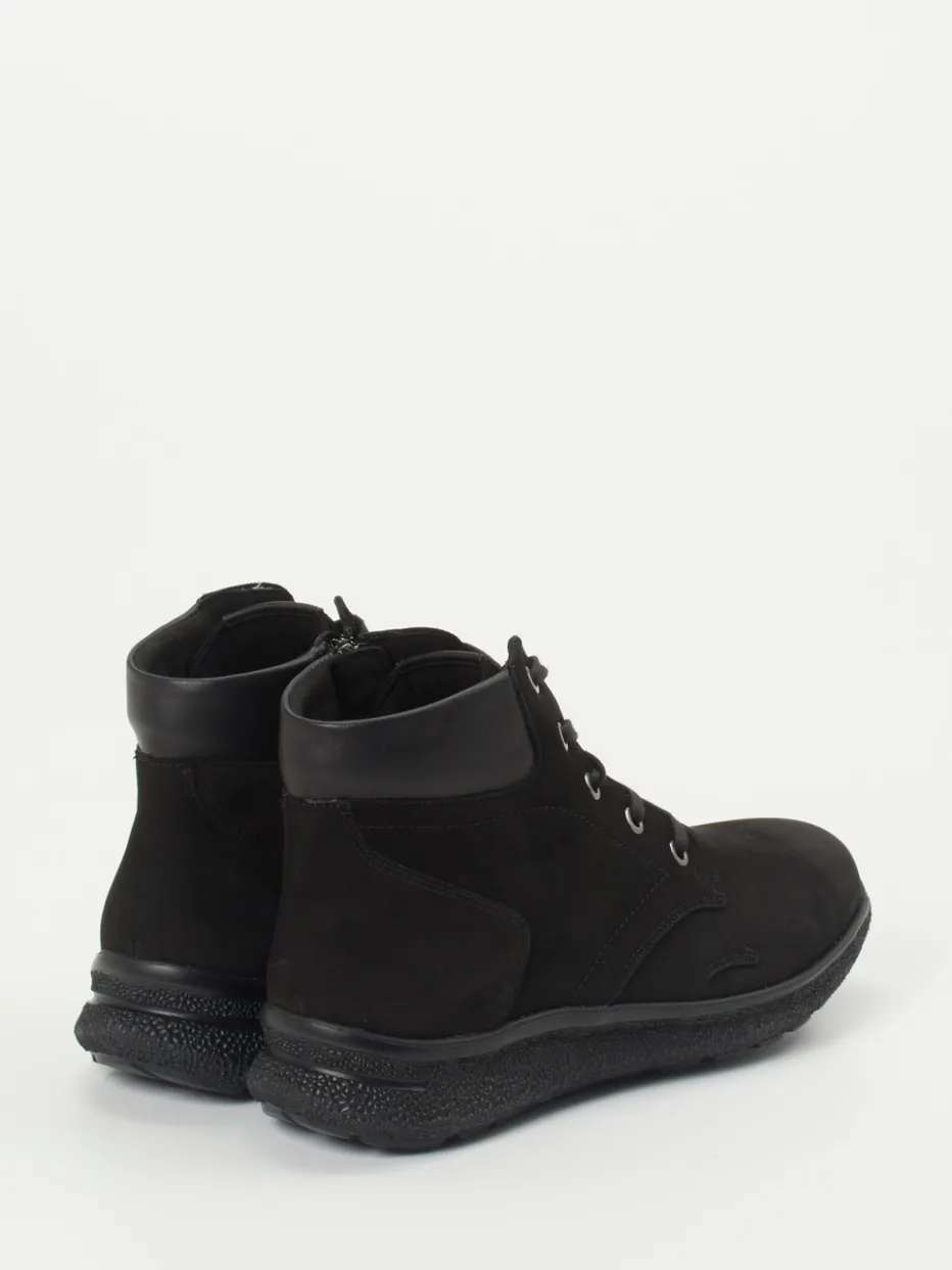 Damen Hartjes – Schnürstiefelette aus Nubukleder