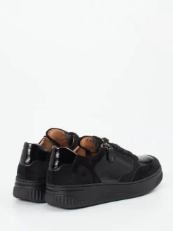 Damen Hartjes – Sneaker aus Veloursleder und Lackleder