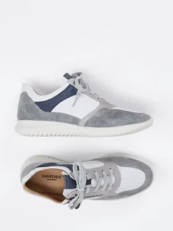 Damen Hartjes – Sneaker aus Veloursleder in Hell