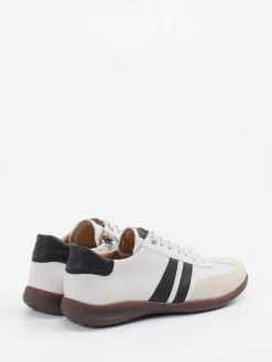 – Sneaker aus Velours- und Glattleder Offwhite*Hartjes