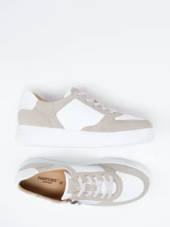 – Sneaker aus Velours- und Glattleder*Hartjes Clearance