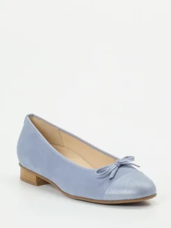 – Ballerinas aus Veloursleder Pastell*Hassia