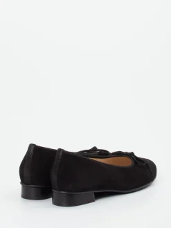 – Ballerinas aus Veloursleder*Hassia