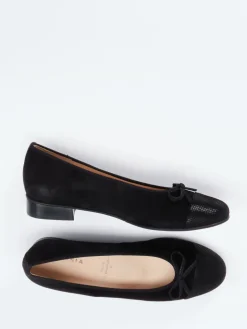 – Ballerinas aus Veloursleder*Hassia